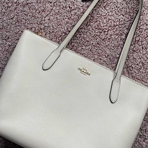 Coach Zip Top Tote Bag